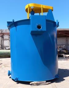 Rubber Lined Agitation/Conditioner Tank, 8 x 8 ft tank (other sizes avail), A36 Steel, New construction