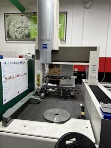 Zeiss #UPMC-Ultra, coordinate measuring machine, 850mm-X, 1150mm-Y, 600mm-Z, 4th Axis rotary table, 2011