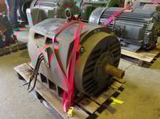 150 HP 1200 RPM Toshiba, Frame 445TS, Drip-Proof Ball Bearing, 460 Volts