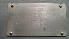 350 HP 1800 RPM Siemens, Frame 449LS, TEFC S/D, used, 460 Volts