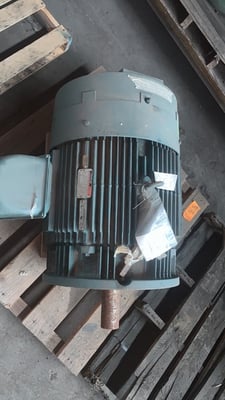 60 HP 1180 RPM Reliance, Frame 404TD, TEFC, 1.15 service factor, 460 Volts