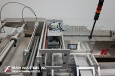 SureKap #SK6000-BF6-58, automatic, inline, Stainless Steel, 3 station, 6 spindle roll over conveyor capper