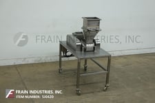 Tray Former, Delkor #TFS, automatic, Stainless Steel, (2) head, rated from 10-55 cycles per minute, mounted