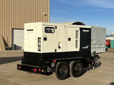 125 KW Atlas Copco #QSA150, diesel, enclosure mounted on trailer, 2012, #89220