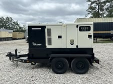 95 KW Atlas Copco #QAS120, diesel, enclosure mounted on trailer, 2013, #89215