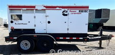 125 KW Cummins #C150D6R, diesel, enclosure mounted on trailer, 2012, #89221