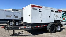 125 KW Cummins #C150D6R, diesel, enclosure mounted on trailer, 2012, #89221