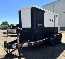 125 KW Atlas Copco #QSA150, diesel, enclosure mounted on trailer, 2012, #89219