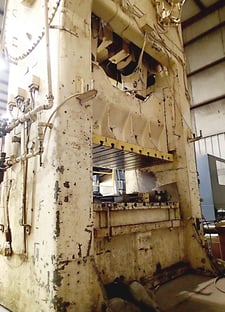 220 Ton, Niagara #S2-220-60-36, 36" x 60" bed, 12" stroke, 23" Shut Height, 3" bolster, 18 HP