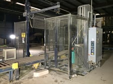 Lantech #Q-1000 Auto stretch wrapper, 45 loads per hour, 230 V., S/N QA002394,2000