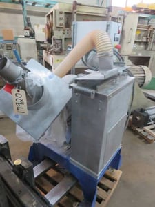 Strand dryer.air knife, Scheer #WA100, includes blower, enclosed chamber, s/n 60100002