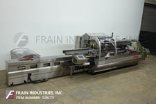 Jones #Criterion-2000 (IM-C2K), automatic intermittent motion, reverse tuck, horizontal cartoner designed to