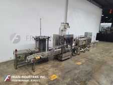 American Film & Machinery #LX-350SS & WSN-300, automatic, Stainless Steel, tamper evident shrink neck bander