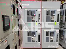 400 Amps WH Ampgard Sl Indoor Vacuum Switchgear Two 400 Amps Sl Compartments