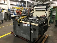 30" x .074" Dallas Ind. #D325-3030LH, Air Feed Straightener Combination Press Feed, 3.25" bore, 30" stroke