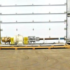 3.75" inlet x 1.75" outlet, Sumitomo #SM-Beier progressive cavity pump, 20 HP, 1165 RPM