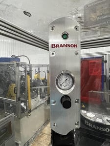 Branson #2000X, ultrasonic welder 2500 wat, on enclosed stand, 2020, #104765