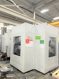 Hermle #C42, 5-Axis, 18 pallet, 233 automatic tool changer, Trunnion type, Heidenhain CNC, 2017