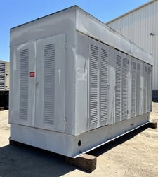 1000 KW Detroit #682FDR8080GGP416, diesel, enclosed, 277/480 Volts, 500 hours, #89265