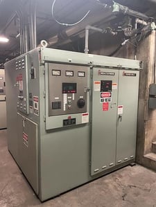 350 KW Inductotherm, 1 metric ton aluminum induction furnace w/Melt Manager, 2006