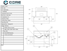 500 KVA 13200 Delta Primary, 480 Delta Secondary, PAD, Recon