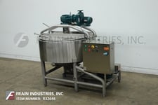 Image for Breddo #LORWSS, 300 gallon Stainless Steel high shear jacketed liquefier, 125 psi, 75 HP