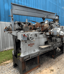 Woods #502M, planer moulder, hardwood flooring machine