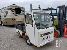 Image for Taylor Dunn #B210, Electric Powered Industrial Cart, 1110 hours, 36 Volts, 45" x 75" bed with rack 2400 lb., 2000