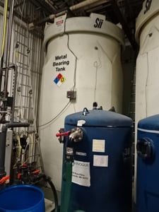 3500 gallon SII, Horizontal Liquid Plastic Storage Tank