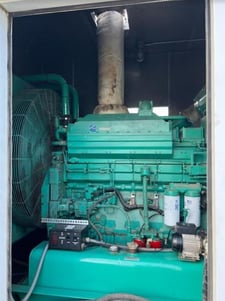 500 KW Cummins #KTA19-G4, diesel generator set, weatherproof enclosure / sound atternuated enclosure, 480