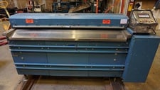 60" Rosenthal #WA-S-5-HUBZEVAA, sheeter with razor slitting