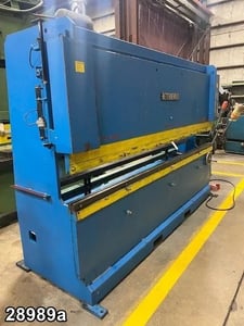 50 Ton, Betenbender #10-50, hydraulic brake, 10' overall, 102" between housing, 8" stroke, 8" throat, #28989