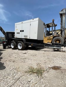 40 KW Multiquip #DCA45SSIU4F, trailer mounted, sound attenuated enclosure, Tier 4F, 120/240/208/277/480