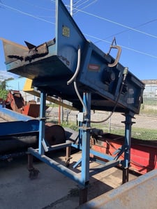 REM - Recycling Equipment Manufacturing #4200, Plastics Perforator Machine, 42" x 17" feed opening