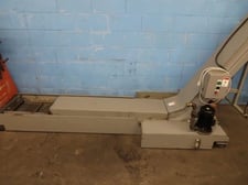 Enomoto #LVT-300HR, heavy duty chip conveyor