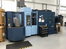 Matsuura #HPlus-300, PC5 300mm horizontal machining center, 11.81 X 11.81 pallet, 19.68 X, 19.68 Y, 19.68 Z