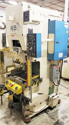 50 Ton, Komatsu #OBS-45-3, 3.93" stroke, air clutch, 1983