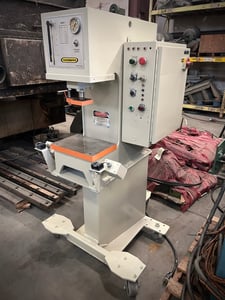 7 Ton, Greenerd #HPB-7, adjustable 6" stroke, 11.5" Shut Height, 14" RL x 10" front back, 7" throat, 1997