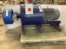 40 HP 3550 RPM Teco West, Frame 324TZ, TEFC, MAX-SE induction motor, 208-230/460 Volts