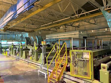 Toschi Tosotec, 132" belt driven unwind stands, 72" diameter, 1998