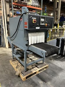 Shanklin #T-7H, shrink tunnel with stainle, automatic temp Control