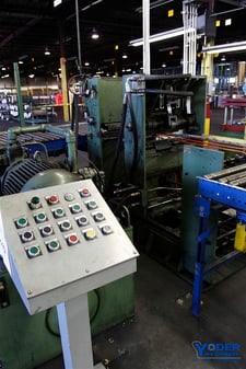 Neb, dual station bender, 28" bending width, 36" x78" hydraulic unit, 50 HP, #58768