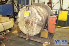 Guann Shin #STB-1000, shot tumbleblast rotating blast finisher, 5-1/2 HP, #65948