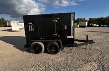 72 KW Tecnogen #G80 Mega Silent Trailer Mounted, sound attenuated enclosure, Tier 4 Final