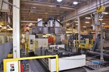Toshiba #MPH-2140S 5-face mill, 177" X, 114" Y, (2) 70.86" x 157" pallets, Tosnuc 888,90 automatic tool