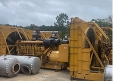 1825 KW Caterpillar #3516B, diesel generator set, 4160 Volts, 3-phase, 316 amps, 1750 hours, 2000