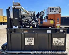 60 KW Generac #0048123, diesel generator, open, 120/240 Volts, 292 hours, 2004, #89334