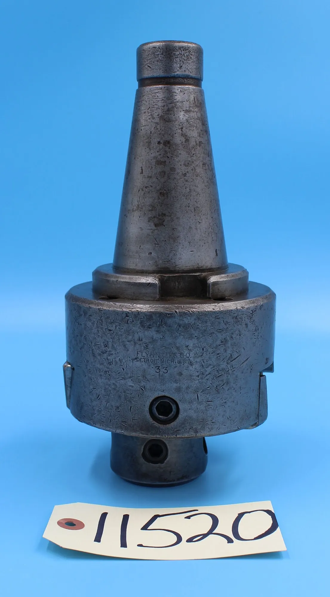 Flynn Manufacturing Co. #33, toolholder, adj. 50 taper