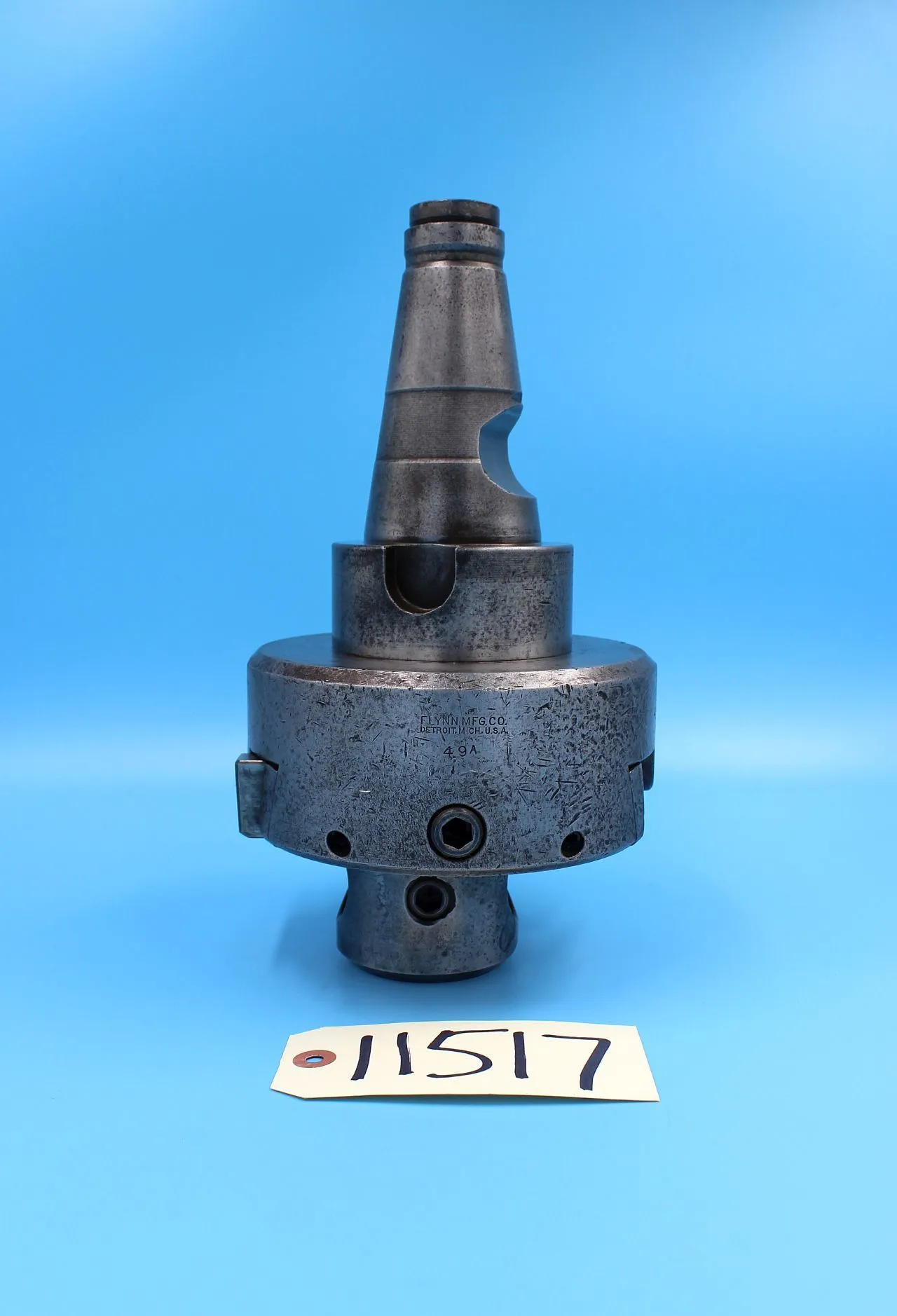 Flynn Manufacturing Co. #49A, toolholder, adj. 50 taper