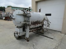 Sparkler #HRC-50, Filter, horiz. tank, rotating plates, 62.6 sq.ft. filter area, 10.4 cu.ft. cake cap.,1984